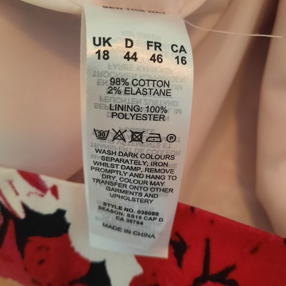 Beautiful fully-lined dress - Picture 5 of 6